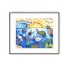 Good Morning Sunshine art print by Jan Tetsutani