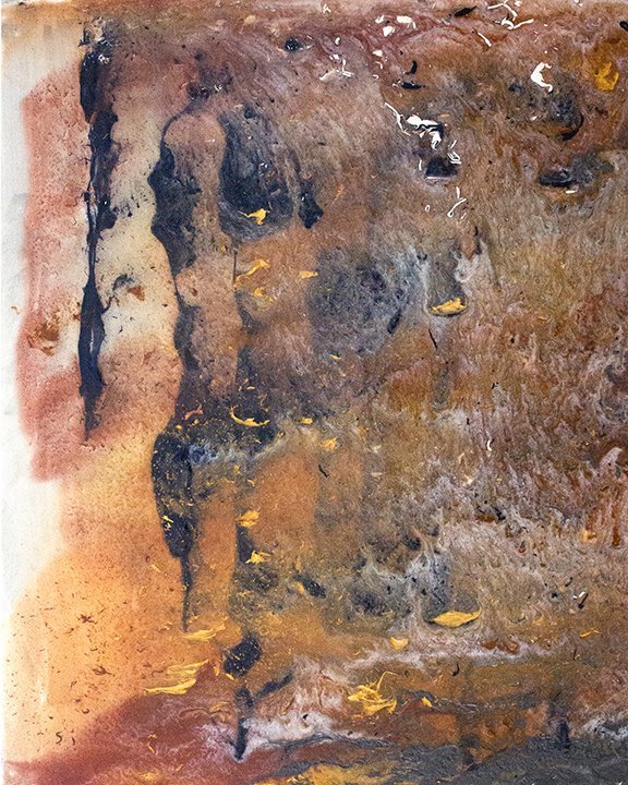 Abstract Painting by Jan Tetsutani