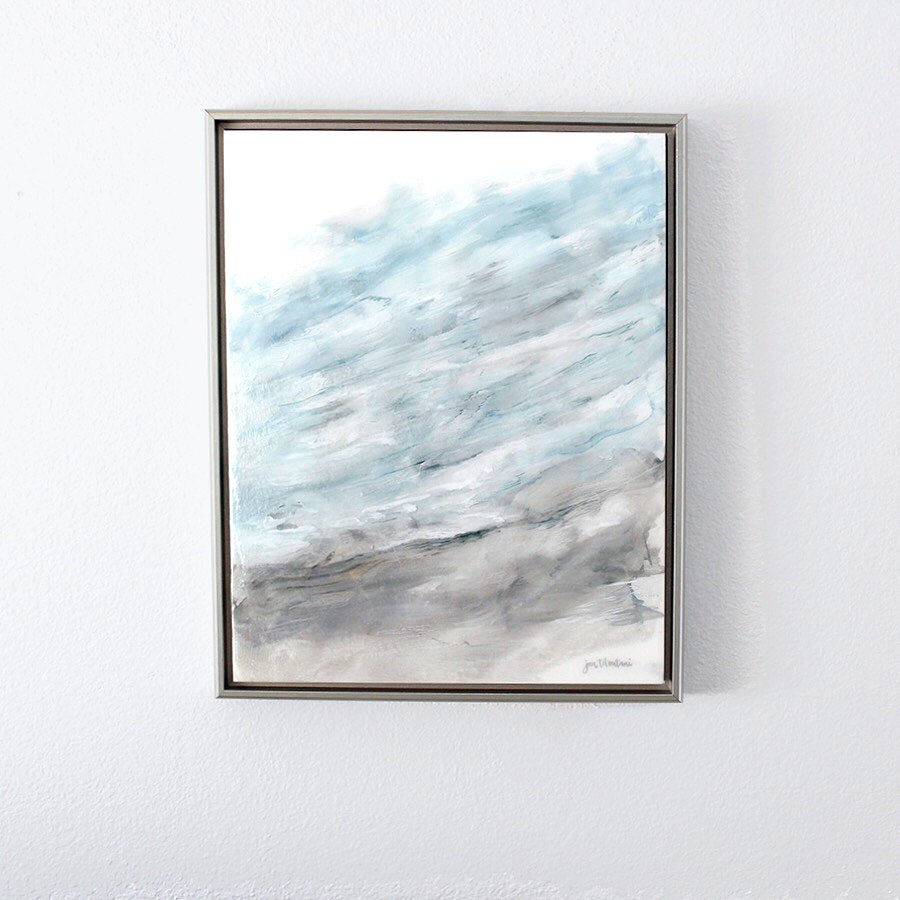 Cherished Moment Resin Painting by Jan Tetsutani