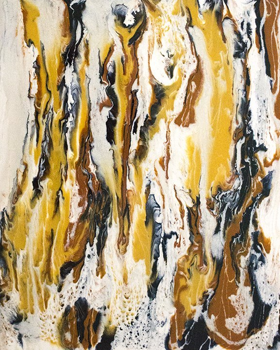 Abstract Painting by Jan Tetsutani
